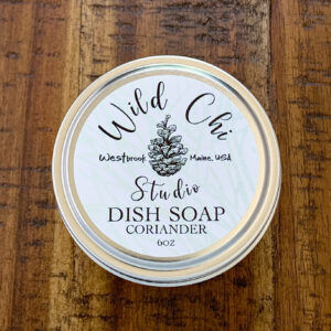 Solid Dish Soap & Brush Set - Coriander - Image 2